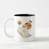 Tasse 2 Couleurs Musique avec design Halloween (Gauche)