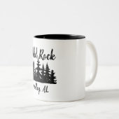 Tasse 2 Couleurs Musique Bald Rock (Devant droit)