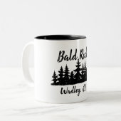 Tasse 2 Couleurs Musique Bald Rock (Devant gauche)