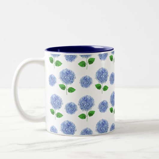 Tasse 2 Couleurs Musique bleue Hydrangea (Gauche)
