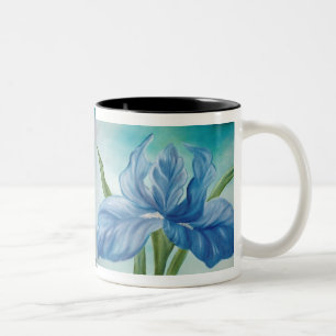 Tasse 2 Couleurs Musique bleue Iris