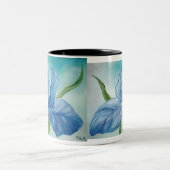 Tasse 2 Couleurs Musique bleue Iris (Centre)