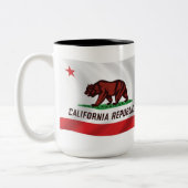 Tasse 2 Couleurs Musique californienne (Gauche)