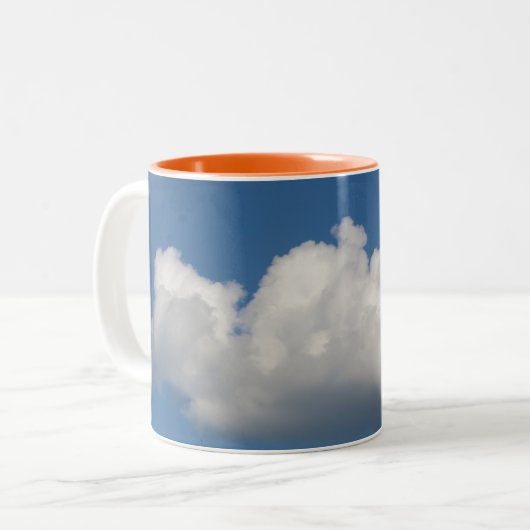 Tasse 2 Couleurs Musique Cloud Blue Sky (Devant gauche)
