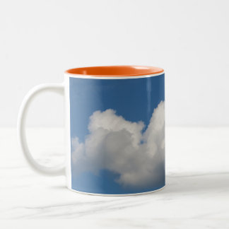 Tasse 2 Couleurs Musique Cloud Blue Sky