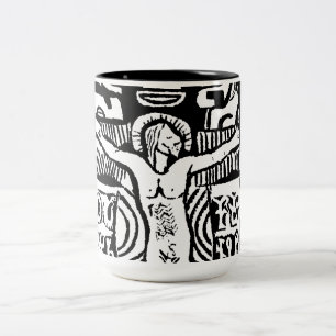 Tasse 2 Couleurs Musique Crucifix