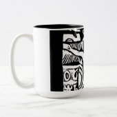 Tasse 2 Couleurs Musique Crucifix (Gauche)