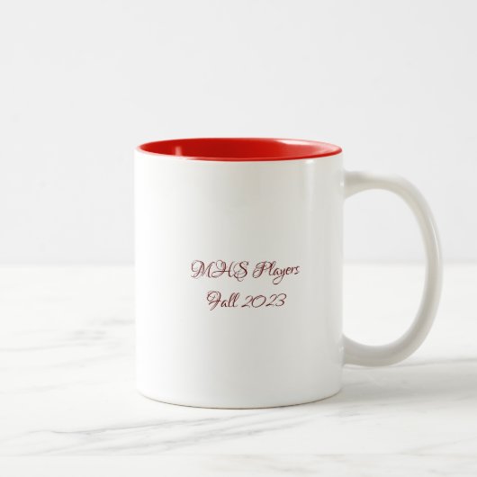 Tasse 2 Couleurs Musique d'affiche principale de Cyrano (Droit)