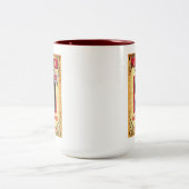 Tasse 2 Couleurs Musique d'affiche Recherchée occidentale (Centre)