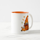 Tasse 2 Couleurs Musique d'automne (Devant droit)