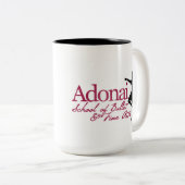 Tasse 2 Couleurs Musique de ballet d'Adonai (Devant droit)