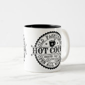 Tasse 2 Couleurs Musique de cacao chaud (Devant droit)