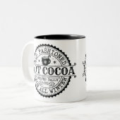 Tasse 2 Couleurs Musique de cacao chaud (Devant gauche)