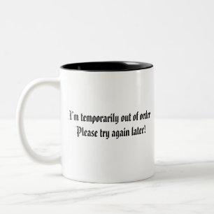 Tasse 2 Couleurs Musique de café amusante