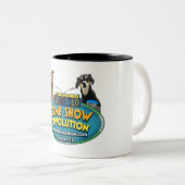 Tasse 2 Couleurs Musique de café TPS (Devant droit)