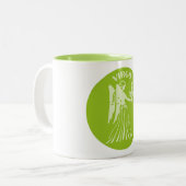 Tasse 2 Couleurs Musique de café Virgo (Devant gauche)