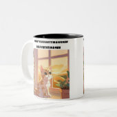 Tasse 2 Couleurs Musique de chat (Devant gauche)