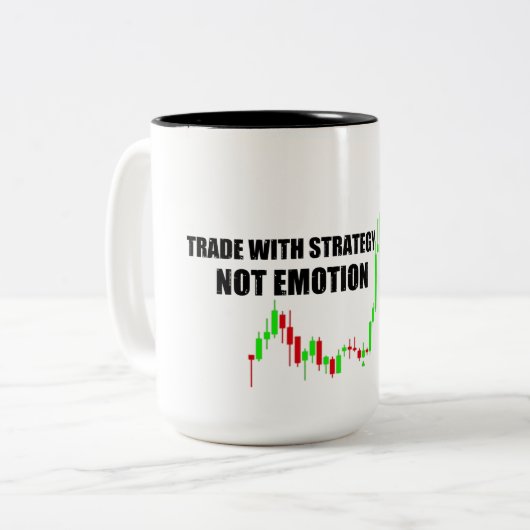 Tasse 2 Couleurs Musique de collection Forex Day Trader (Devant gauche)
