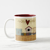 Tasse 2 Couleurs Musique de collection primitive (Gauche)