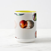 Tasse 2 Couleurs Musique de couleur ronde (Centre)