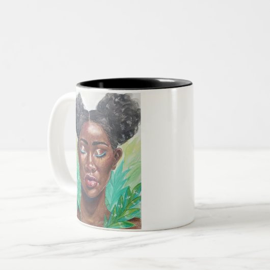 Tasse 2 Couleurs Musique de croissance (Devant gauche)