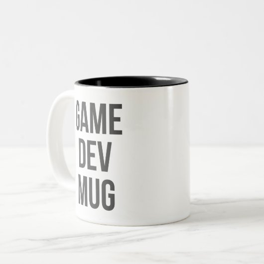 Tasse 2 Couleurs Musique de déviation du jeu (Devant gauche)