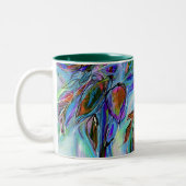 Tasse 2 Couleurs Musique de fraises (Gauche)