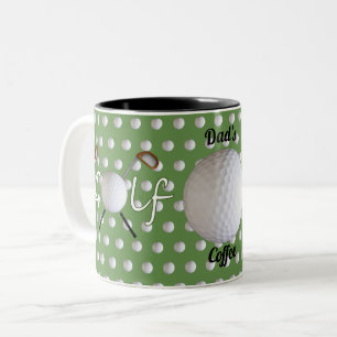 Tasse 2 Couleurs Musique de golf