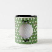 Tasse 2 Couleurs Musique de golf (Centre)
