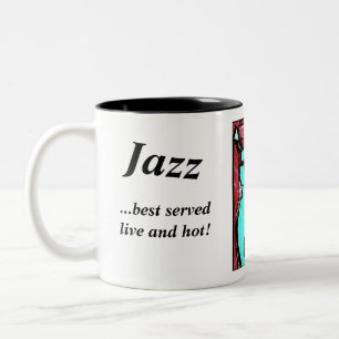 Tasse 2 Couleurs Musique de jazz