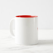 Tasse 2 Couleurs Musique de la liberté (Devant gauche)