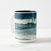 Tasse 2 Couleurs Musique de la mer des Caraïbes (Devant gauche)