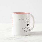 Tasse 2 Couleurs Musique de motivation (Devant droit)