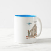 Tasse 2 Couleurs Musique de Noël (Devant droit)