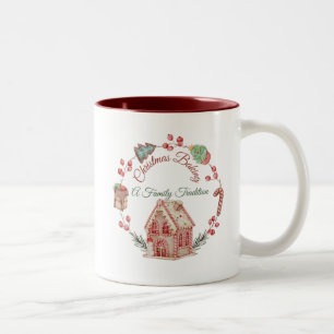 Tasse 2 Couleurs Musique de Noël