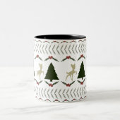 Tasse 2 Couleurs Musique de Noël (Centre)