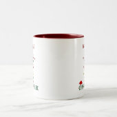 Tasse 2 Couleurs Musique de Noël (Centre)