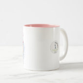 Tasse 2 Couleurs Musique de Pâques (Devant droit)