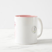 Tasse 2 Couleurs Musique de Pâques (Devant droit)