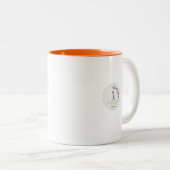 Tasse 2 Couleurs Musique de Pâques (Devant droit)
