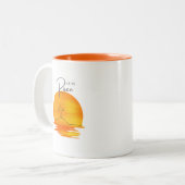 Tasse 2 Couleurs Musique de Pâques (Devant gauche)