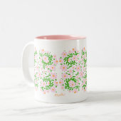 Tasse 2 Couleurs Musique de printemps (Devant gauche)