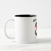 Tasse 2 Couleurs Musique de serpent vampire (Gauche)