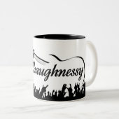 Tasse 2 Couleurs Musique de Shaughnessy (Devant droit)