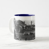Tasse 2 Couleurs Musique de Souvenir de Brighton (Devant gauche)
