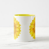 Tasse 2 Couleurs Musique de tournesol (Centre)
