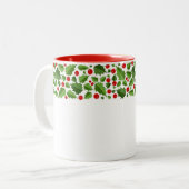 Tasse 2 Couleurs Musique de vacances (Devant gauche)