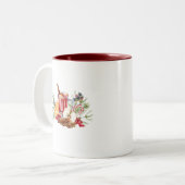 Tasse 2 Couleurs Musique de vacances (Devant gauche)