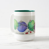 Tasse 2 Couleurs Musique de vacances (Devant gauche)