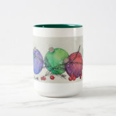 Tasse 2 Couleurs Musique de vacances (Centre)